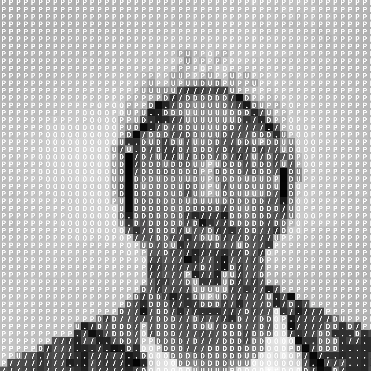 it's an ascii pic of moi